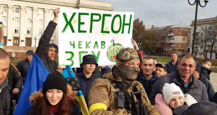 Kherson is liberated from the occupants (VIDEO)