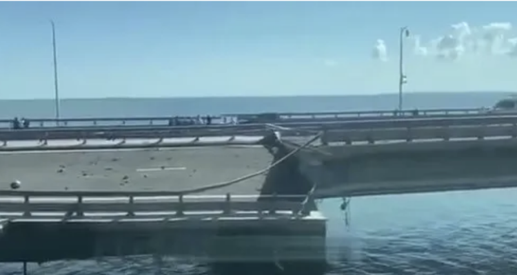 Explosion on the Kerch Bridge (VIDEO, PHOTOS)