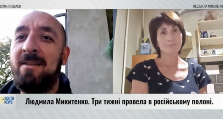 Interview of former Kremlin prisoner Lyudmila Nykytenko to the UA:SOUTH journalist, Osman Pashayev (VIDEO)