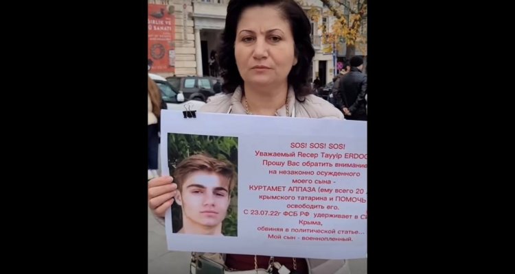Мать Аппаза Куртамета просит Зеленского и Эрдогана спасти ее сына